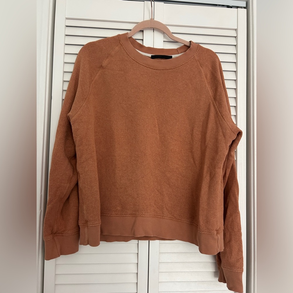Jenni Kayne Saturday Sweater in Rust